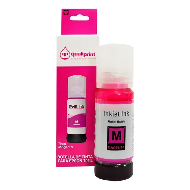 Tinta Para Impresora Epson Magenta 70ml 504 Genérica