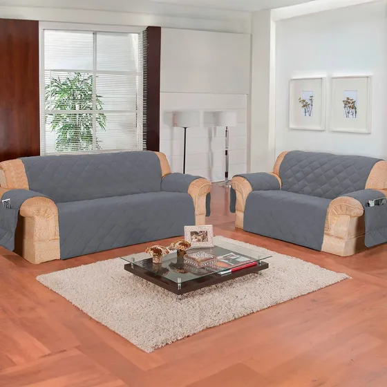 Kit Protetor De Sofá 3 E 2 Lugares Matelado Liquidação