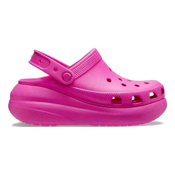 Zuecos Crocs Classic Crush Clog Rosa Mujer