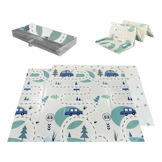 Alfombra Antigolpes Bebé Infantil  Plegable Grande Mod 1