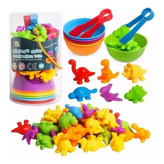 Juego Didáctico Niños Juguete Educativo Aprender Colores Color Multicolores