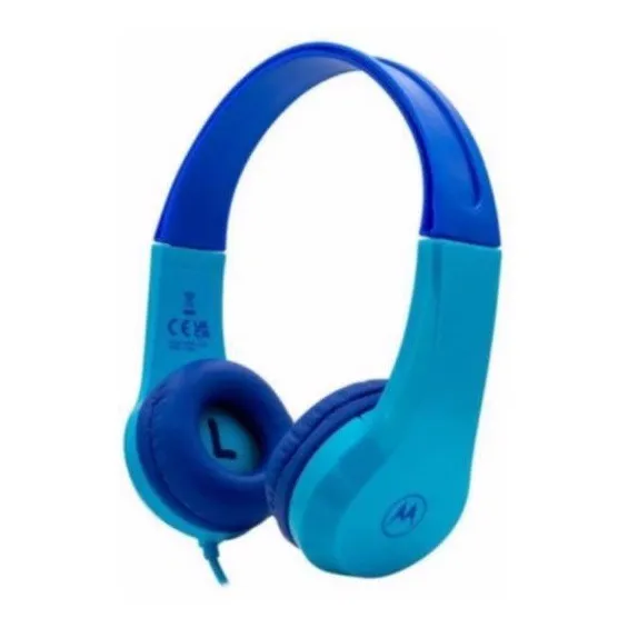 Audífono Motorola Kids Jr200 Manos Libres Azul