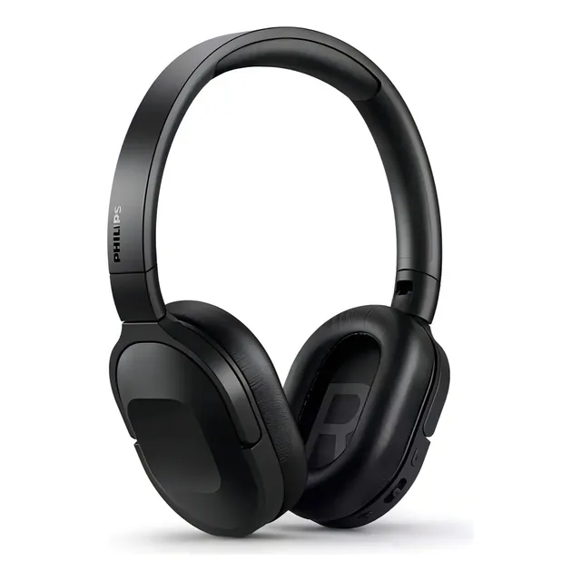 Audífonos Philips Overear Con Nc Tah6506bk/00 Color Negro