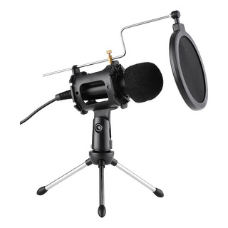 Kit De Microfone De Vídeo Com Mini Microfone TriPod Montage Kit De Microfone De Vídeo Com Mini Microfone TriPod Montage