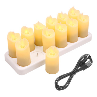Velas Sin Llama Velas Led Eléctricas Recargables Velas Sin Llama Velas Led Eléctricas Recargables
