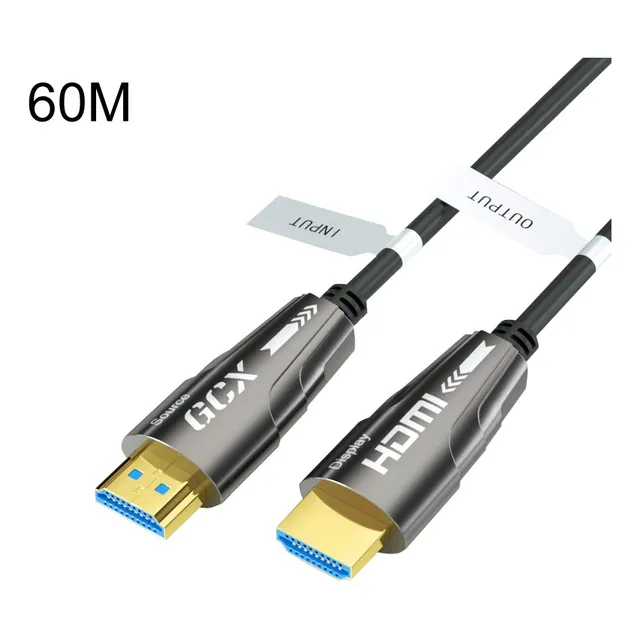Cable Hdmi Fibra Optica Activo 60 Metros 4k 2k Ultra Hd 