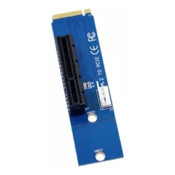 Adaptador Pci-e 4x Female To Ngff M.2 M2 Key Male Minería