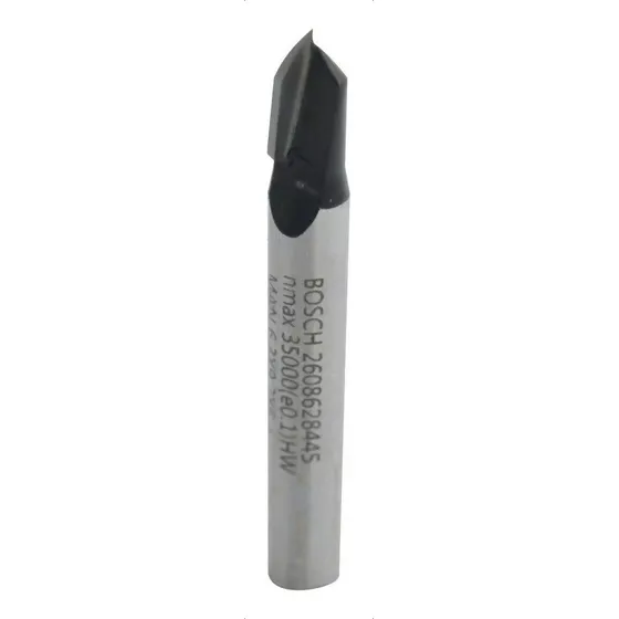 Fresa Bosch V-Groove 1/4 Machifer 1/4 de vástago