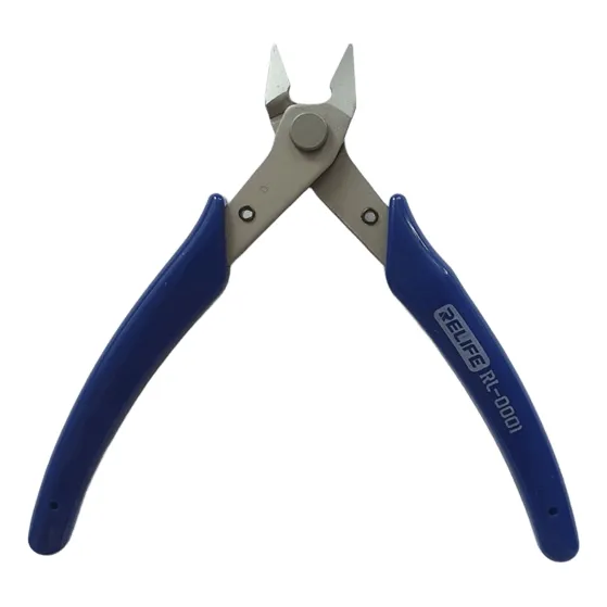 Alicate De Precision De Corte Rl-0001 Relife Azul Nuevo
