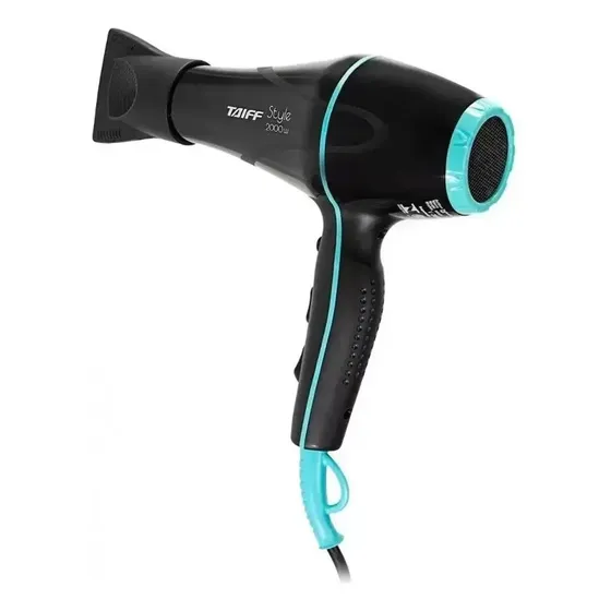 Secador De Cabelo Stylle Profissional Motor Ac 2000w Taiff Cor Preto
