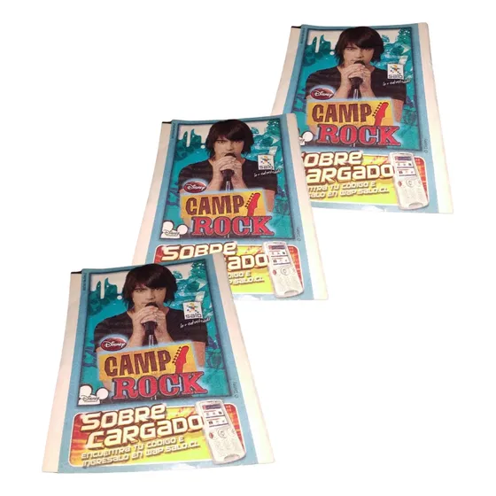 Pack Álbum + 25 Sobres Camp Rock
