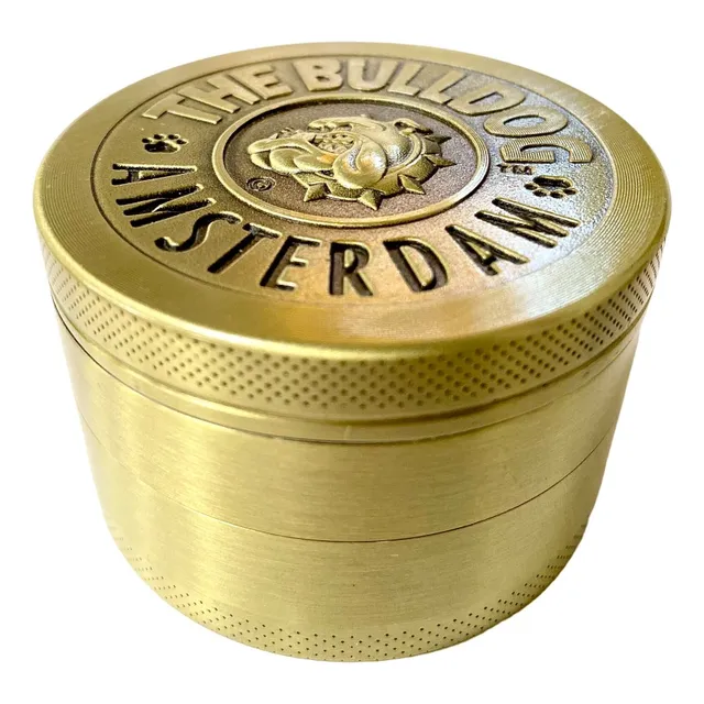 Moledor The Bulldog Amsterdam Bronce Premium 4 Pieza Calidad