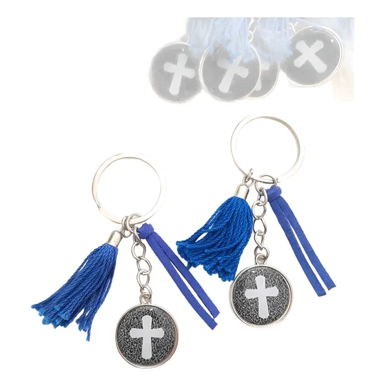 Llavero Souvenir Religioso Cruz Pack 15 Entrega Inmediata 