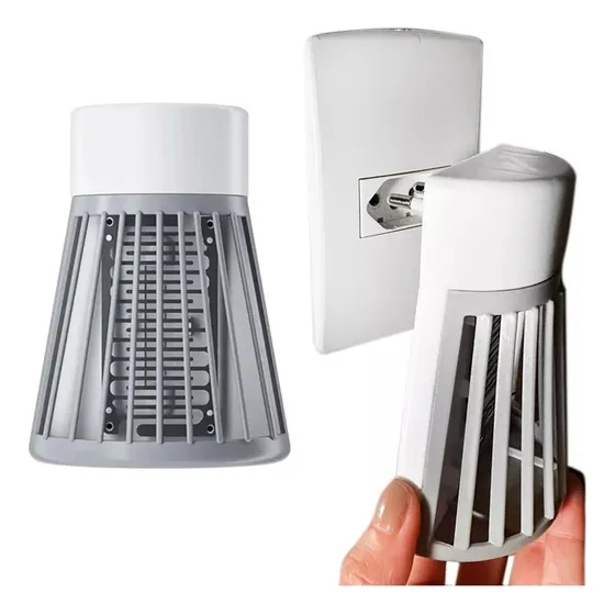 Mata Mosquito Pernilongo Eletrico De Tomada Com Luz Q Atrai