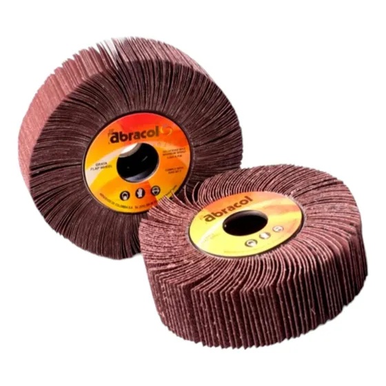 Rueda Flap Grano 40 60 80 De 6x2 X 1.1/4 Abracol