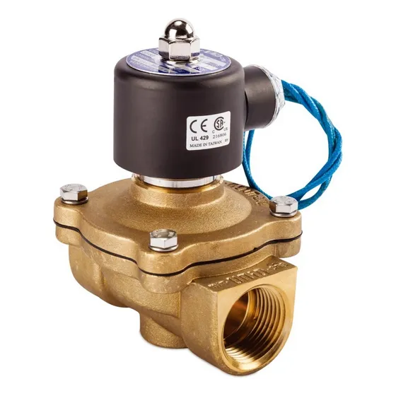 Valvula Solenoide De Bronce Para Paso Gas, Agua, Aire 1/2
