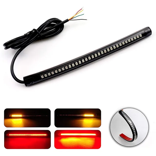 Tira Flexible Luz Led (freno - Cruces) / 8 Pulgadas / Moto
