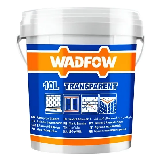 Sellador 10l Transparente Resistente Al Agua Wadfow - Ynter 