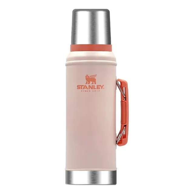 Termo Stanley Classic Termo 950 Classico De Acero Inoxidable 950ml Rosaliso