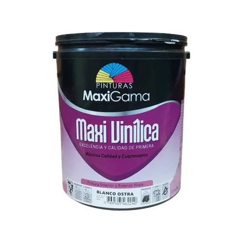 Pintura Blanco Ostra Galon Maxi Vinilica Clase A