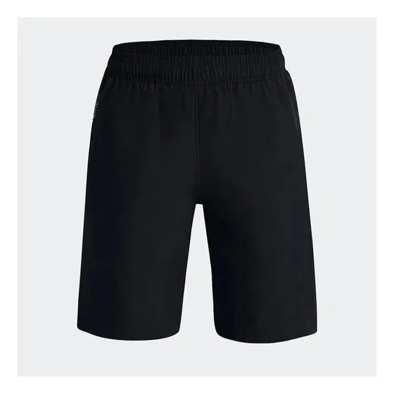 Short Para Niños Woven Graphic Color Negro Under Armour