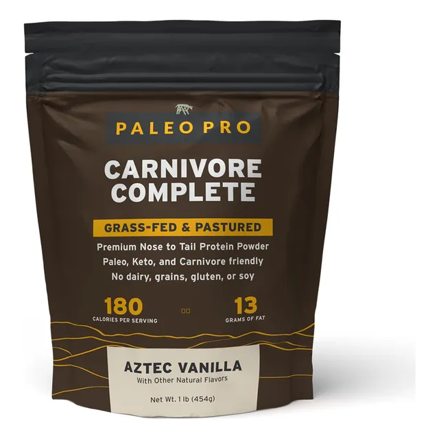 Proteína En Polvo Paleopro Carnivore Complete Aztec Vanilla