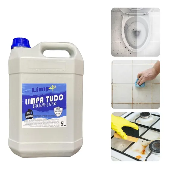 Desincrustante De Alto Desempenho Limpa Tudo Brankinho.