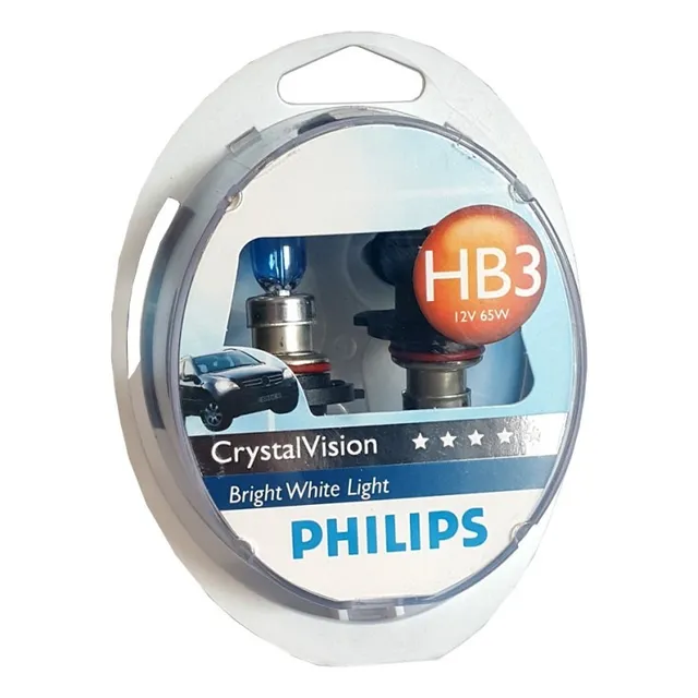 Lamparas Halogena 12v Hb3 Crystal Vision Philips - Cymaco