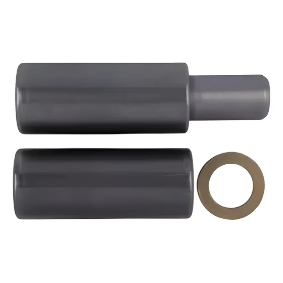 2 Pomeles Con Golilla 1 Pulgada X 120 Mm Reja Portón Puerta