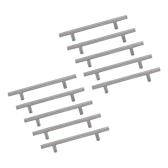 Tirador  Manija De Acero Inoxidable De 15 Cm X 10 Unidades