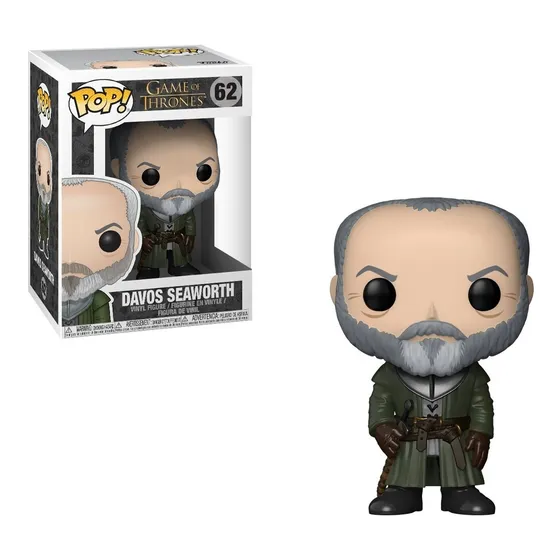 Funko Pop! Davos Seaworth #62 - Game Of Thrones