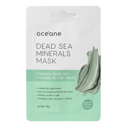 Océane Dead Sea Minerals - Máscara Facial 8g Océane Dead Sea Minerals - Máscara Facial 8g