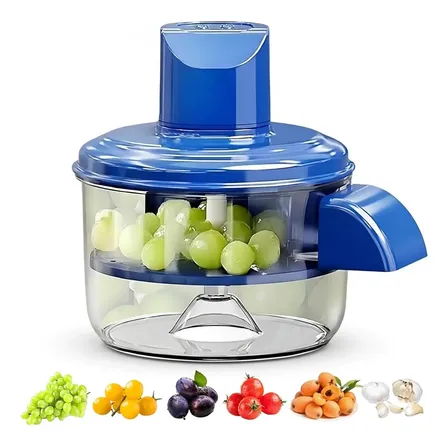 Descascador Elétrico De Legumes Frutas Alimentos Alho Azul