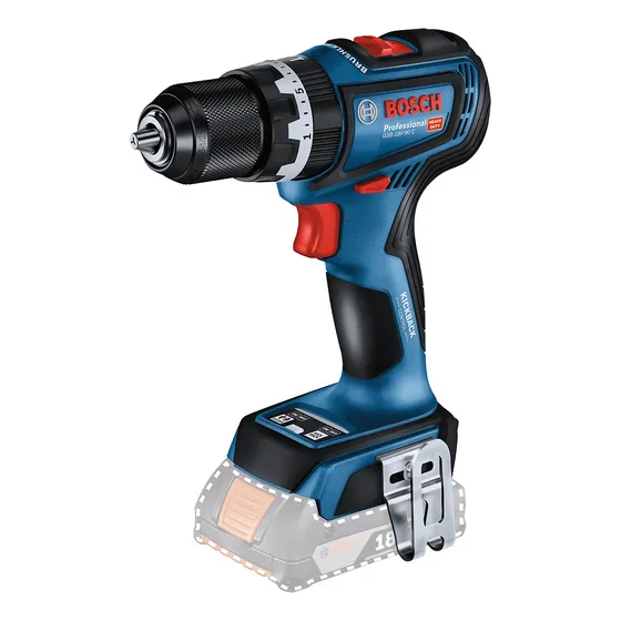Taladro Percutor Atornillador Bosch Gsb18v-90c 18v Brushless Sin batería ni cargador Heavy Duty