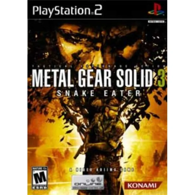Metal Gear Solid 3 Snake Eater | Ps2 | Fisico En Dvd