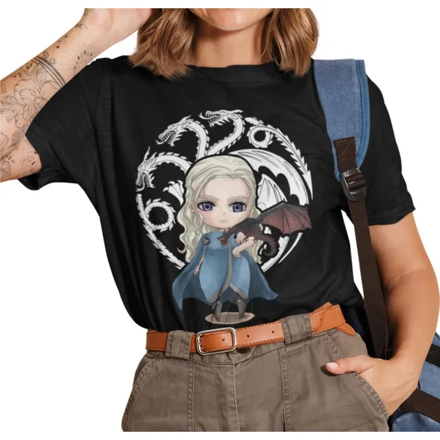 Camiseta Game Of Thrones Serie House Of The Dragon Targaryen