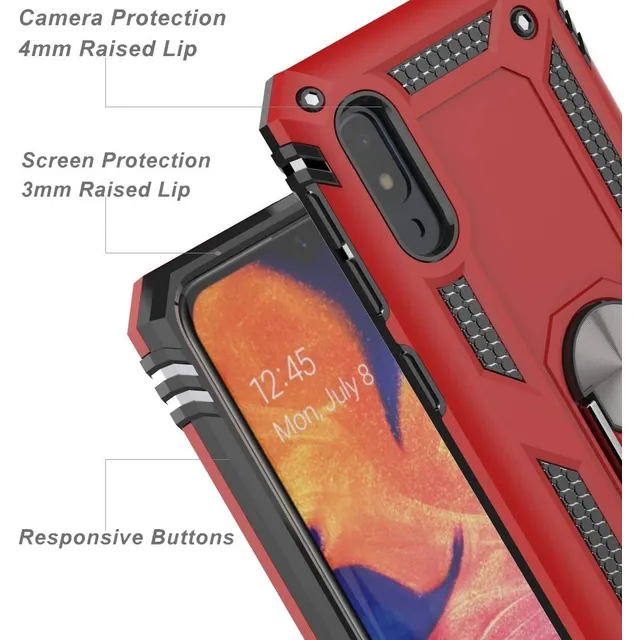Estuche Forro Tech Armor Le-yi Anillo Samsung Galaxy A10 M10