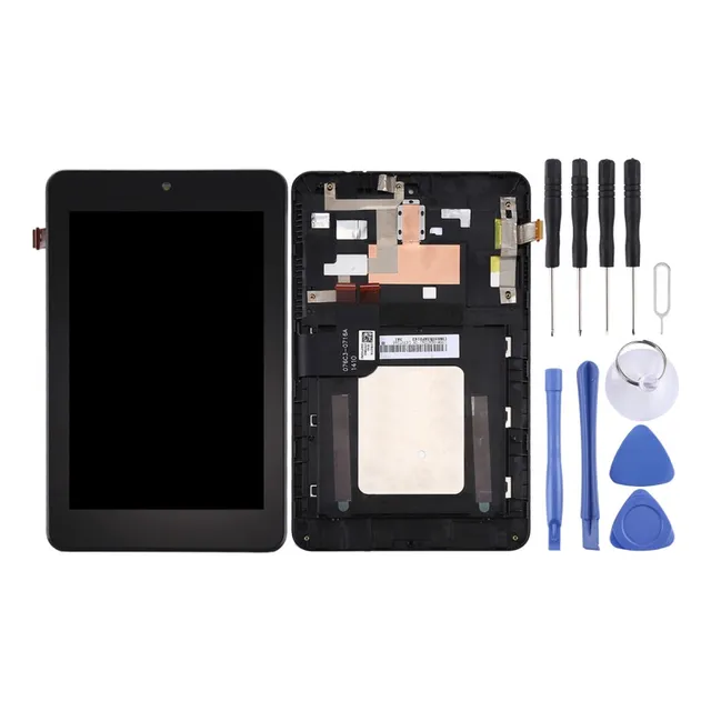 Sjp Pantalla Lcd Oem Negra Para Asus Memo Pad