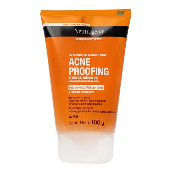 Exfoliante facial antiacné 100 g Neutrogena Skin type NA