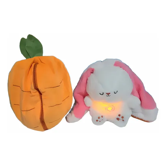 Peluche De Apego Conejito Que Respira - Con Musica Relajante