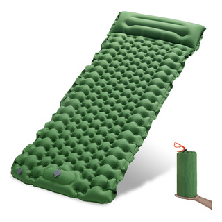 Colchón De Camping Individual Autohinchable Portátil Colchón De Camping Individual Autohinchable Portátil