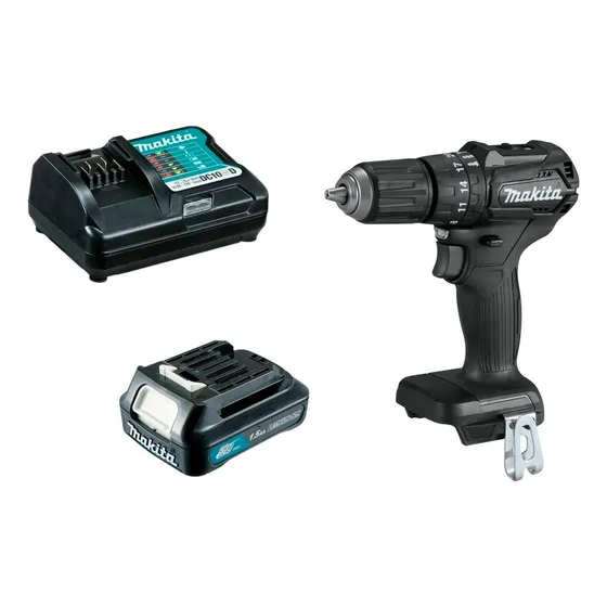 Taladro Percutor Makita Cxt 12v 3/8 Con Bateria Hp333dyx3b