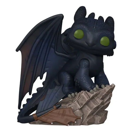 Funko Pop! Deluxe Como Entrenar A Tu Dragon - Chimuelo