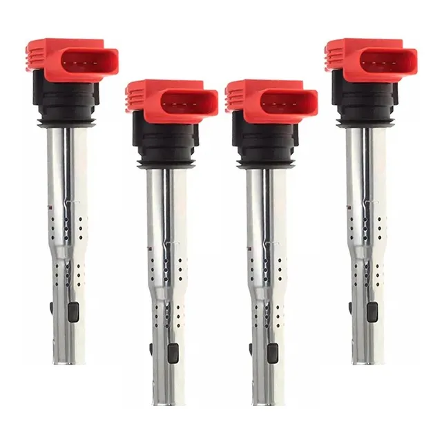 Kit 4 Bobina De Competicion Red P/ Vw Bora 1.8t Stage 1 2 3