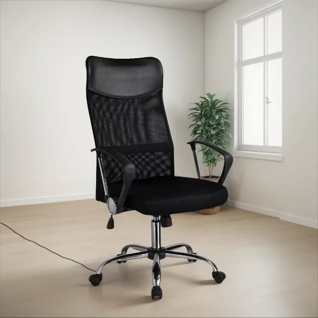 Sillon Ejecutivo Respaldo Alto, Silla Escritorio Pc Baires 4