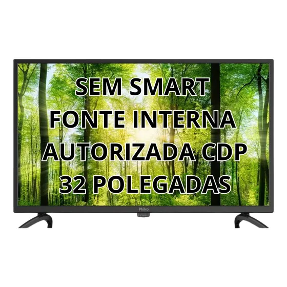 Tv Sem Smart 32 Autorizada Cdp Fonte Interna Cadeia Presidio