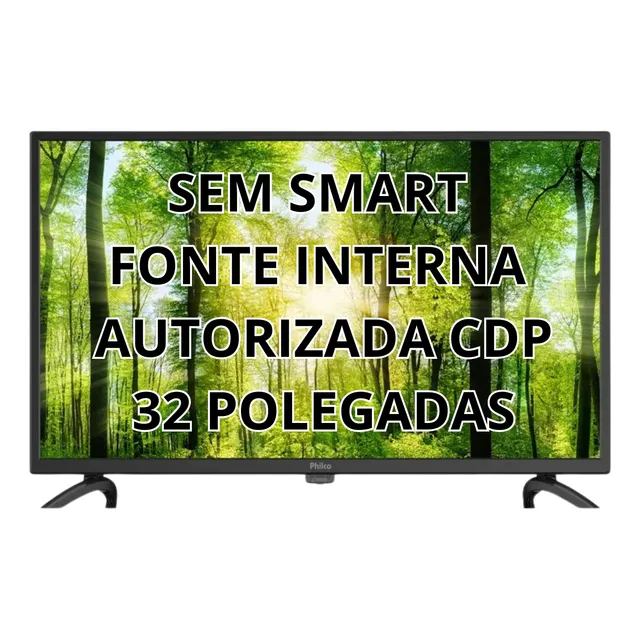 Tv Sem Smart 32 Autorizada Cdp Fonte Interna Cadeia Presidio