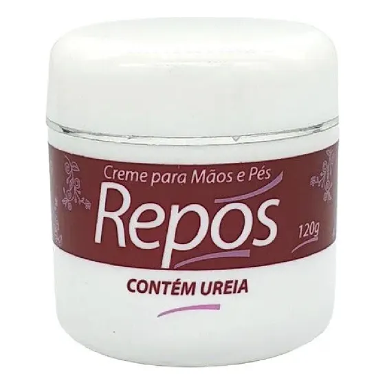Hidratante Para Pés E Mãos Com Rachaduras Repos - Ureia 120g