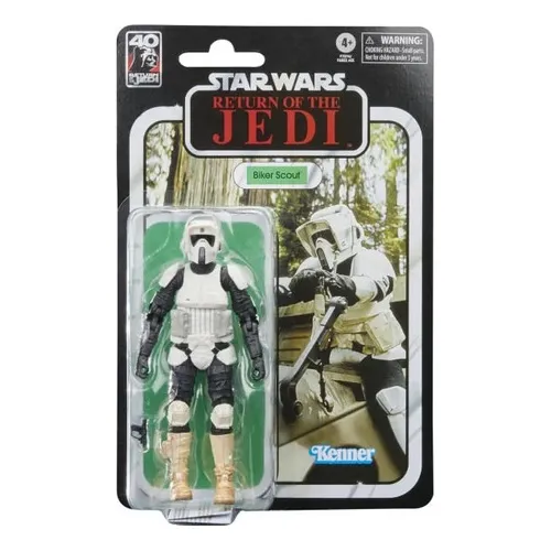 Figura Biker Scout - Star Wars Blister Vintage Black Series