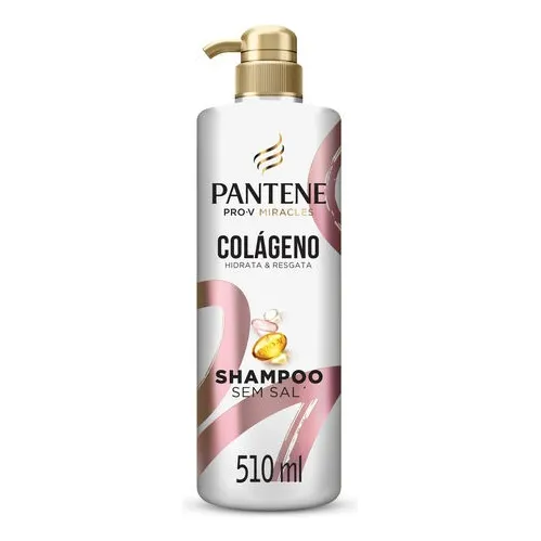 Shampoo Colágeno Hidrata E Resgata 510ml Pantene